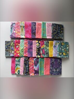 Tula Pink - Eden Collection Cotton Fabric Bundle 31 Quilting Fat Quarters 18x22